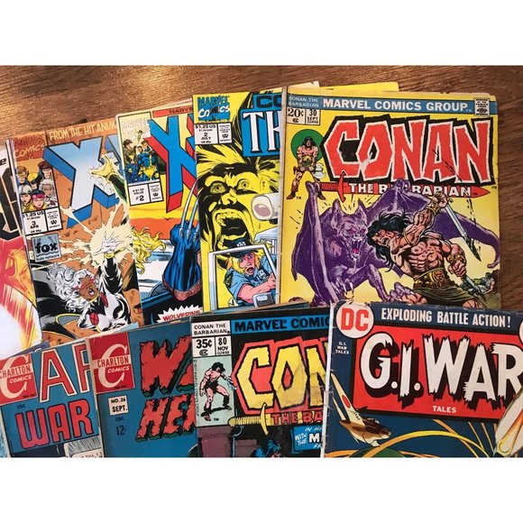 16 DAMAGED USED COMICS FOR CRAFTING inc HARDCOVER TPB LOOSE - 3 POUNDS OF COMICS - Picture 8 of 8